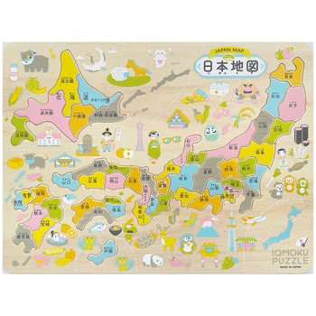 イクモク 木製知育パズル デビカ