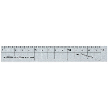 アルミ定規 クツワ