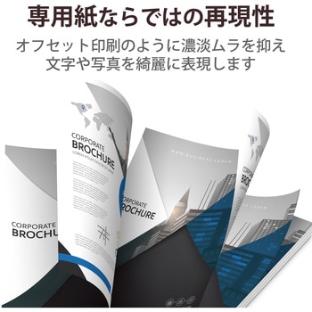 レーザープリンター用紙 マット紙 両面印刷 エレコム