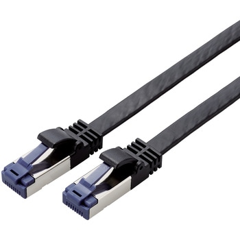 LANケーブル Cat8 準拠 フラット 高速 40Gbps ストレート 爪折れ防止 イーサネットケーブル エレコム