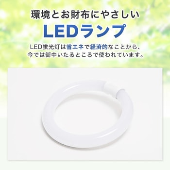 LEDサークルランプ 昼光色 エコデバイス