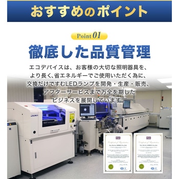 LEDサークルランプ 昼光色 エコデバイス