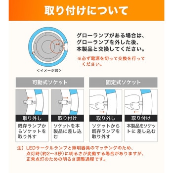 LEDサークルランプ 昼光色 エコデバイス
