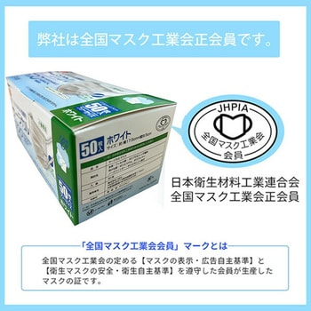 日本製 4層式 サージカルマスク 医療用マスク クラス3 - つばさ