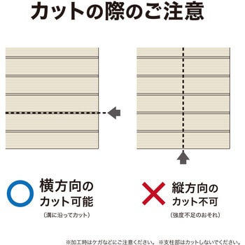 敷くだけデッキ 幅調整エッジ タカショー