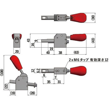 デュアルクランプ(100万回耐久) カクタ