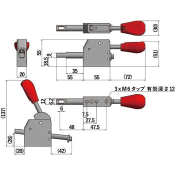 デュアルクランプ(100万回耐久) カクタ