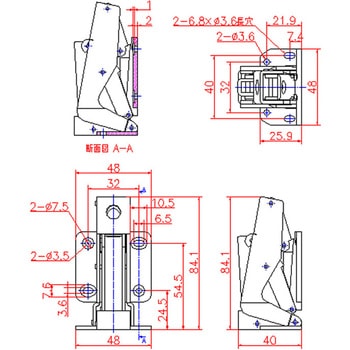 スライドヒンジ ジョー・プリンス竹下