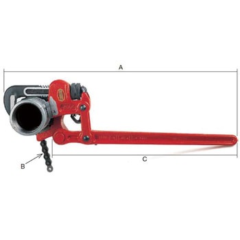 S-8A コンパウンドレベレッジレンチ RIDGID(日本エマソン)