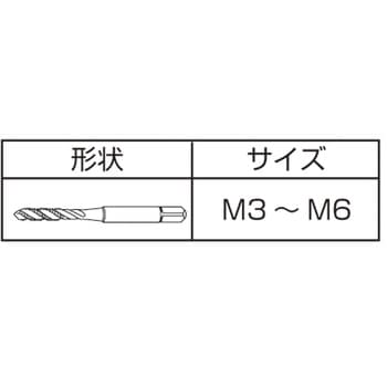 難削ステンレス鋼用スパイラルタップ SU2-SP YAMAWA(ヤマワ)