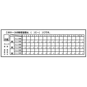 品質管理表カード-S 日研工業
