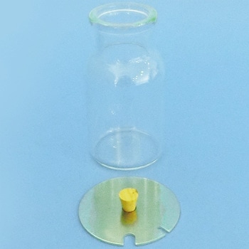 集気びん(アルミ製ふた付き)L SIMAX ナリカ