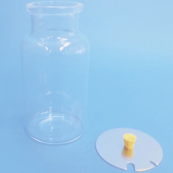 集気びん(アルミ製ふた付き)L SIMAX ナリカ