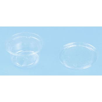 透明プラスチックカップ ミニ(ふた付き) ナリカ 容量90mL - 【通販