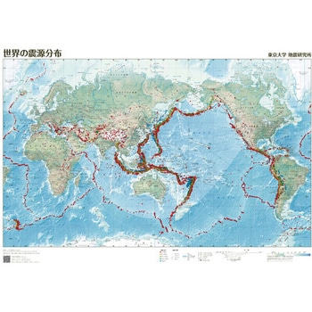 地震分布図 ナリカ