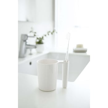 タンブラー&トゥースブラシスタンド ミスト 山崎実業
