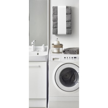 マグネットバスタオルホルダー プレート 山崎実業