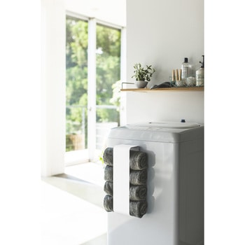 マグネットバスタオルホルダー プレート 山崎実業