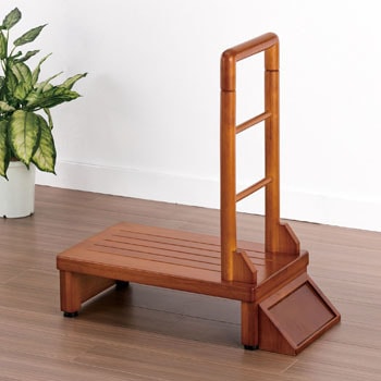 介護手摺りステップ 手すり付ステップ台 矢崎化工 介護ステップ 【通販モノタロウ】