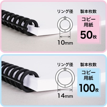 LR-30145-W ルーズリング 1箱(50本) カール事務器 【通販モノタロウ】