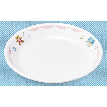 子ども用13cm平皿 スリーライン