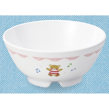 子ども用12cm飯碗 スリーライン