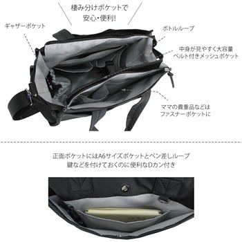 ママカル2wayトート グリーンクロス