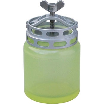 蝶ネジ締付け冶具式粉砕容器 ケニス