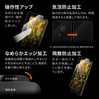 Google Pixel 7a ガラスフィルム 「GLASS PREMIUM FILM」スタンダードサイズ 指紋防止 LEPLUS NEXT