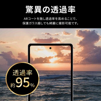 Google Pixel 7a レンズ保護ガラスフィルム 「GLASS PREMIUM FILM」 レンズ一体型 スーパークリア LEPLUS NEXT