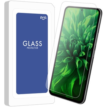 [PriQ] Galaxy A54 5G ガラスフィルム 「GLASS PREMIUM FILM」スタンダードサイズ 指紋防止 PriQ