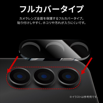 [PriQ] Galaxy A54 5G レンズ保護ガラスフィルム 「GLASS PREMIUM FILM」 レンズ一体型 スーパークリア PriQ