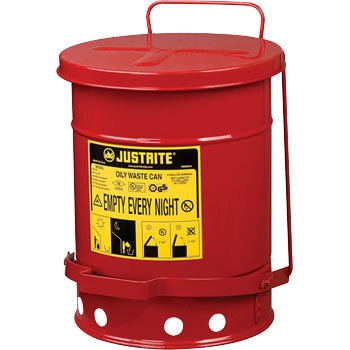J09100 オイリーウエスト缶 ケニス 容量23L 寸法Φ302×403mm 1個 J09100