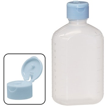 ワンタッチキャップ付き小判投薬瓶(刻印目盛り) 金鵄製作所