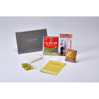 TECHNO POOR しゃもじ　ポーチセット JBP-50 災害常備ポーチ キングジム 材質PVC - 【通販モノタロウ】