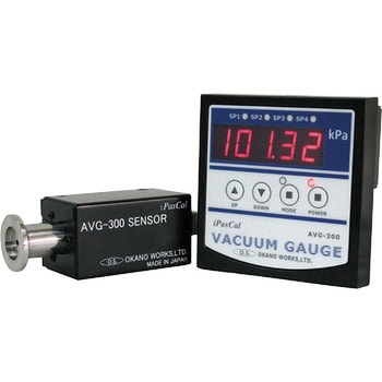 AVG-300C11-AC 絶対圧力計 岡野製作所 1個 AVG-300C11-AC - 【通販