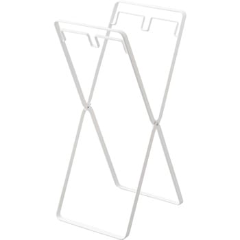 tower タワー レジ袋2連&30Lゴミ袋スタンド 山崎実業