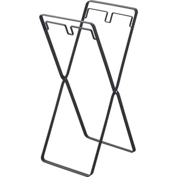 tower タワー レジ袋2連&30Lゴミ袋スタンド 山崎実業