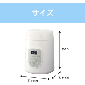 ヨーグルトメーカー コイズミ