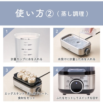 エッグスチーマープラス コイズミ