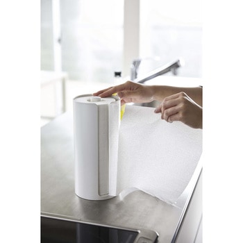 tower タワー 隠せる キッチンペーパーホルダー 山崎実業