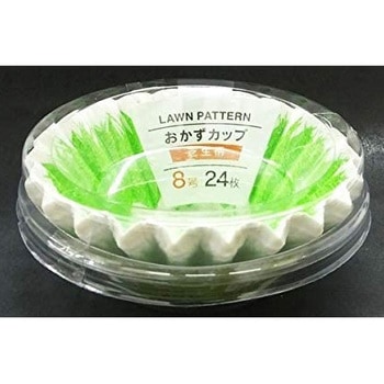 おかずカップ 芝生柄 - まるき