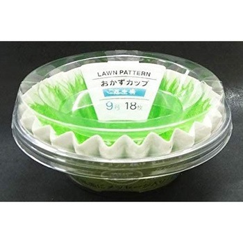 おかずカップ 芝生柄 - まるき