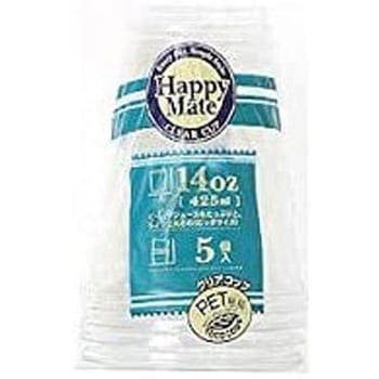クリアコップ425ml シンワ