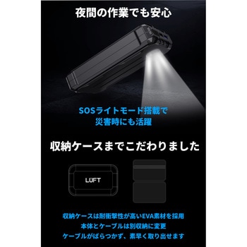 ジャンプスターター 12V専用 10400mAh LUFT
