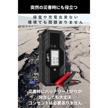 スーパーキャパシタ搭載 ジャンプスターター  12V専用 LUFT