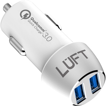 カーチャージャー 車載充電器 Qyick Charge3.0搭載 12V-24V対応 LUFT