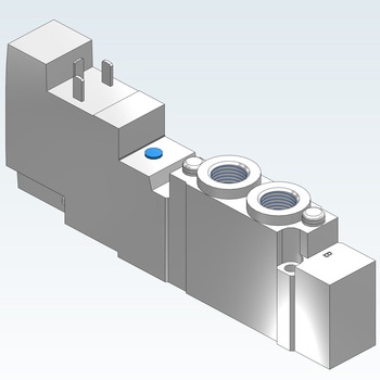 5ポートソレノイドバルブ SY512シリーズ SMC