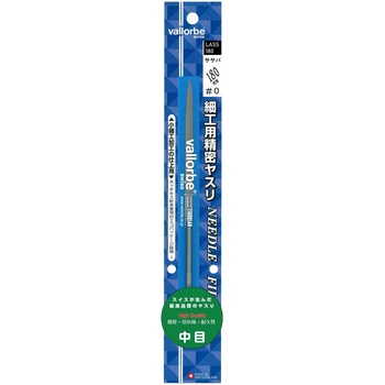 細工用精密ヤスリ 笹葉(ササバ) ブリスターパック入り バローべ