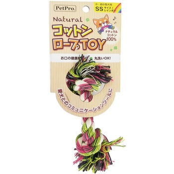 ペットプロナチュラルコットンロープTOY ペットプロジャパン